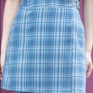 Blue Brandy Melville Emerson Skirt